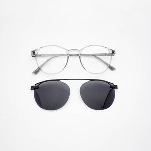 MONTURA  DOBLE USO YC9001 CON SOBRELENTE POLARIZADO