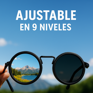 Gafas de sol ND ajustables | Filtro UV400 y control de luz en 9 niveles