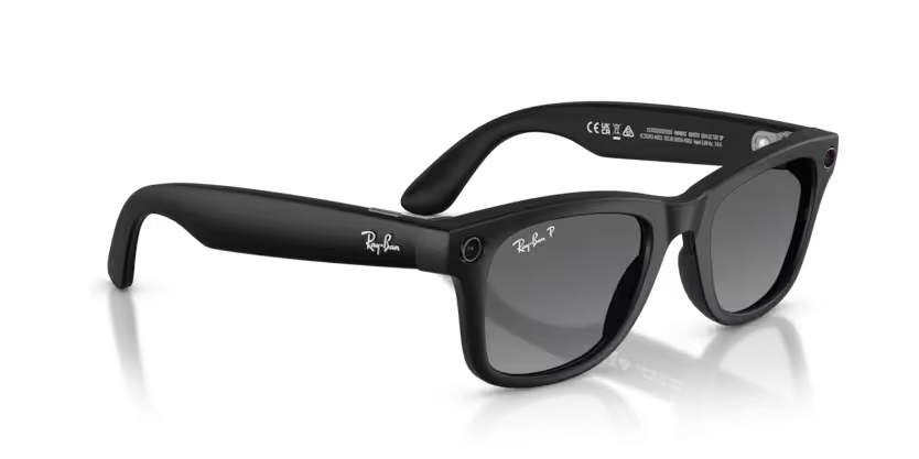 Ray-Ban Meta Gen 2 Wayfarer Matte Black Graphite Polarized - imagen 3