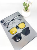 Kit Titanio con TR90 LAZZAT 93008 + 2 sobrelentes