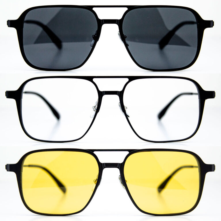 Kit Titanio LAZZAT 9908 AVIADOR ICÓNICO