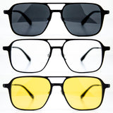 Kit Titanio LAZZAT 9908 AVIADOR ICÓNICO