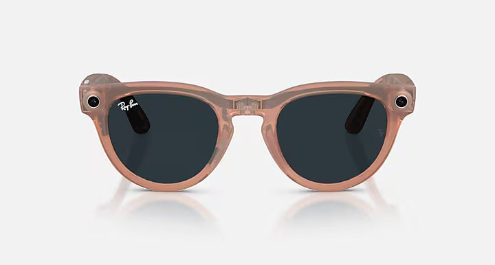 Ray-Ban Meta Gen 2 Headliner Matte Peach Transitions Grey - imagen 7