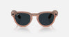 Ray-Ban Meta Gen 2 Headliner Matte Peach Transitions Grey - imagen 7