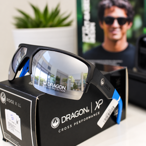Dragon RIDGE X – LL 002 NEGRO BRAZOS AZULES LUNAS PLATEADAS