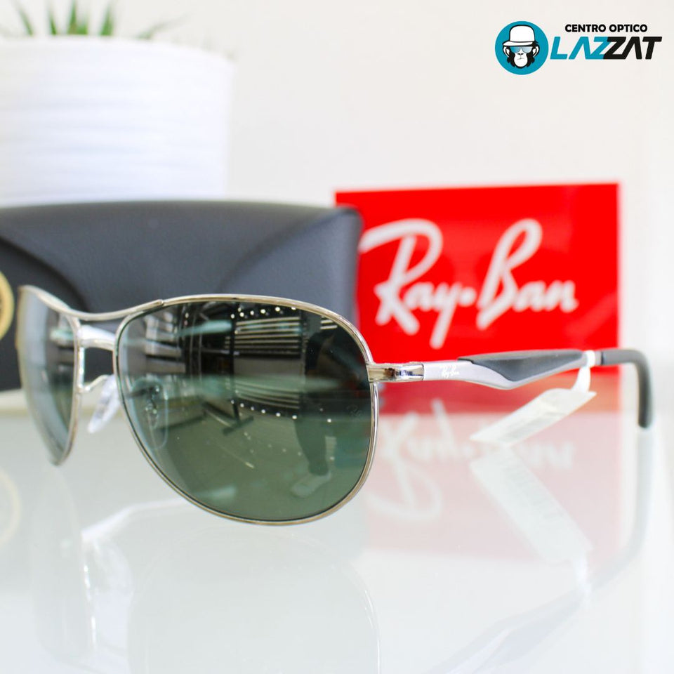 Ray-Ban RB3519 – 004/71 GRIS LUNAS VERDE G15 | Lazzat Arequipa - imagen 2