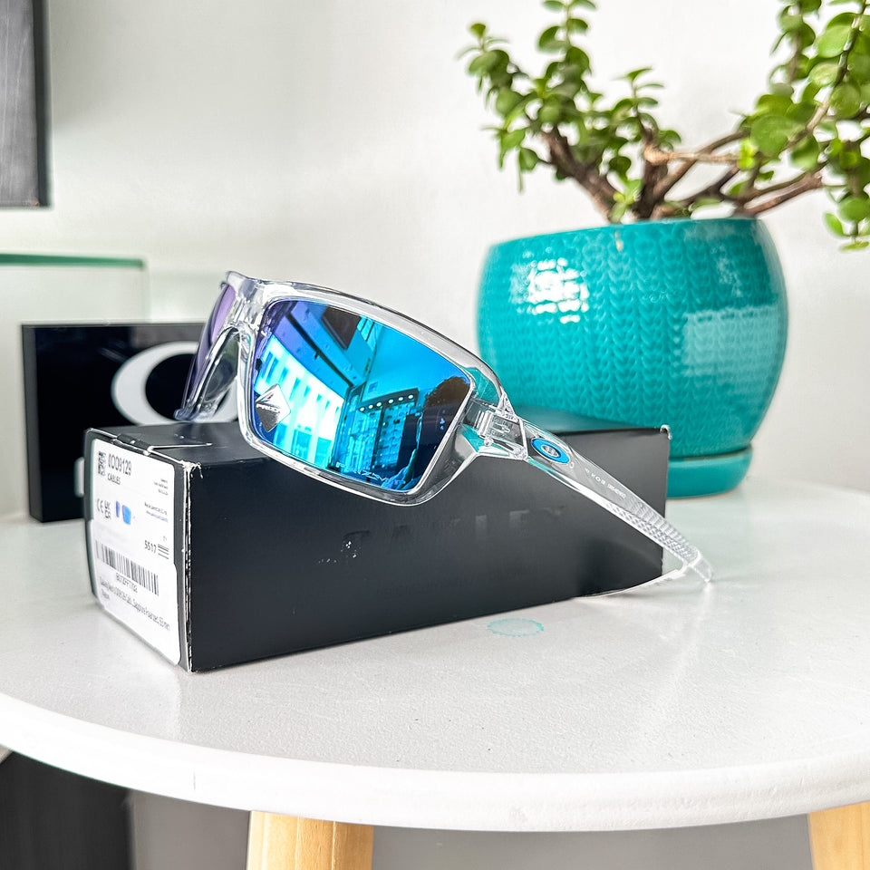Oakley Cables OO9129 – 0563 SAPPHIRE POLARIZED TRANSPARENTE LUNAS AZUL