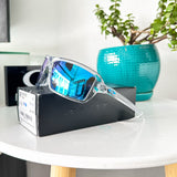 Oakley Cables OO9129 – 0563 SAPPHIRE POLARIZED TRANSPARENTE LUNAS AZUL