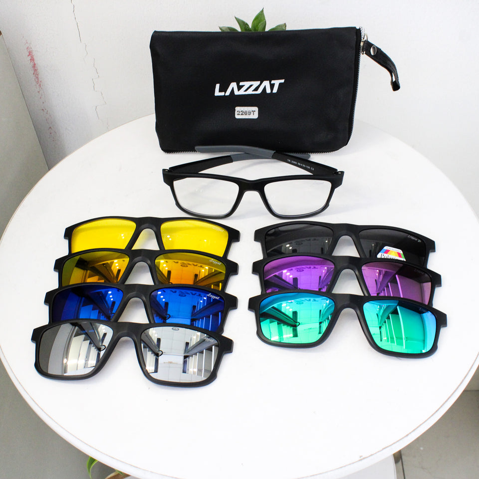 Super Kit Lazzat 8 en 1 – Lentes con sobrelentes magnéticos