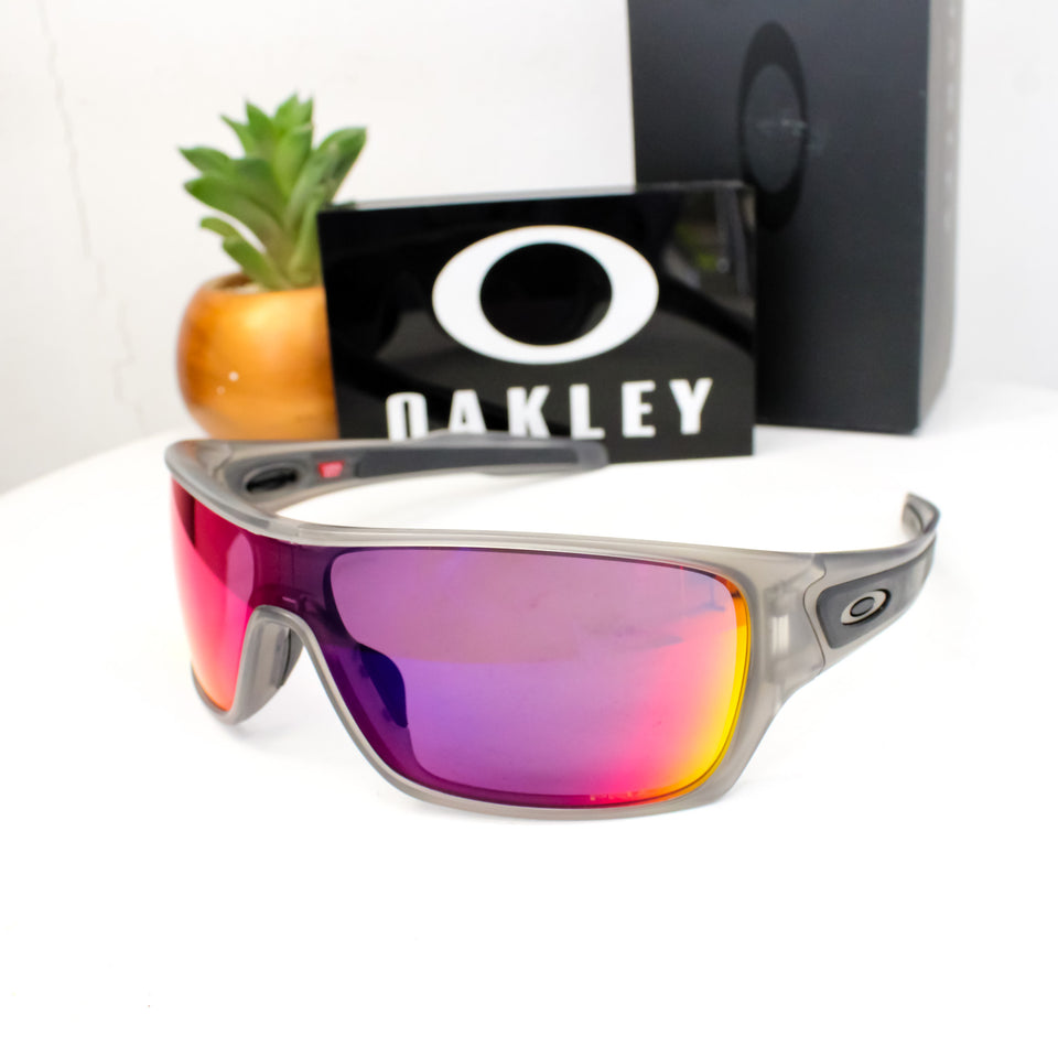 Oakley Turbine Rotor 132 OO9307 – 3032 MATTE TRANS GREY INK - PRIZM ROAD