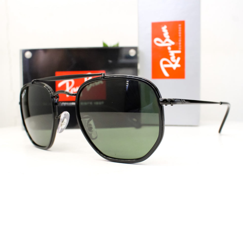 Ray-Ban RB3648M – 002/58 THE MARSHAL II BLACK G15 GREEN | Lazzat Arequipa - imagen 1