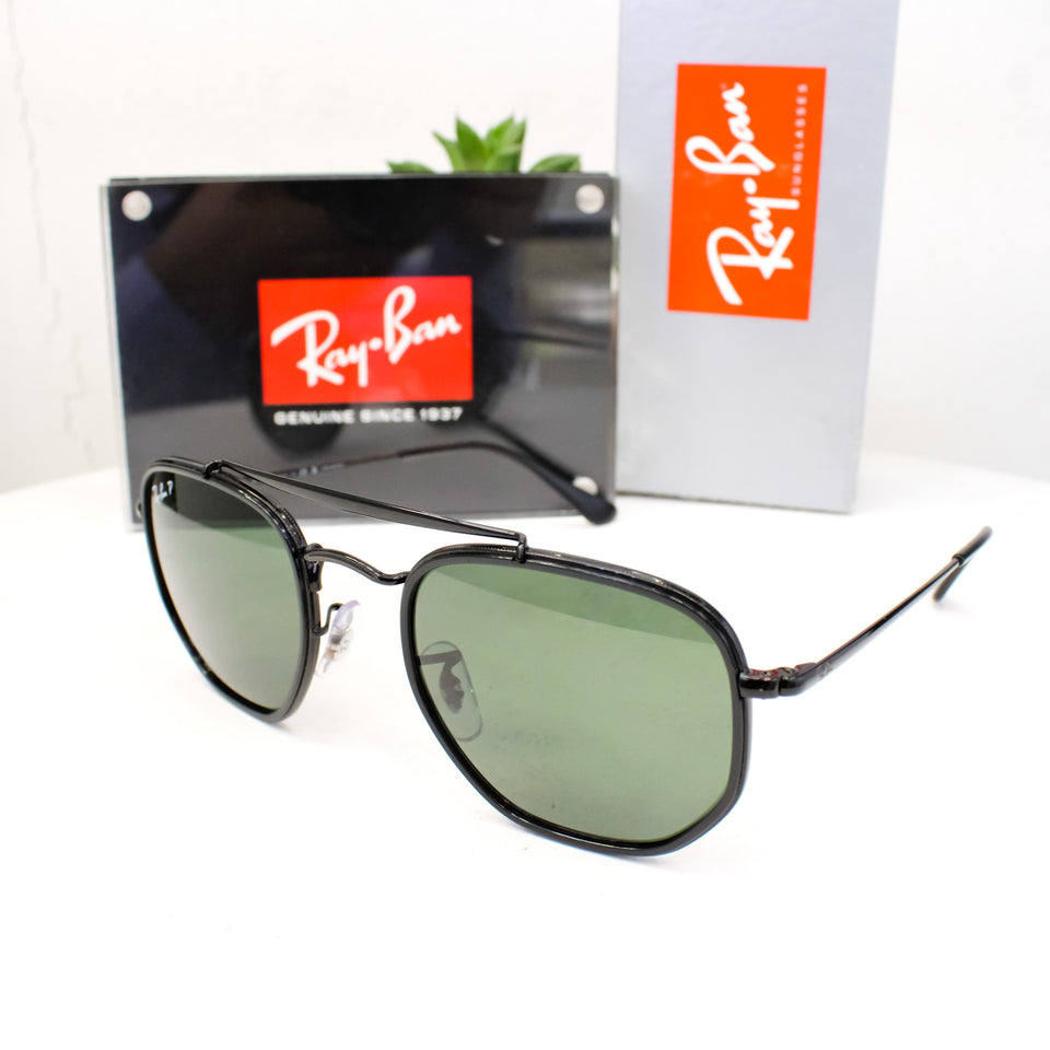Ray-Ban RB3648M – 002/58 THE MARSHAL II BLACK G15 GREEN | Lazzat Arequipa - imagen 3