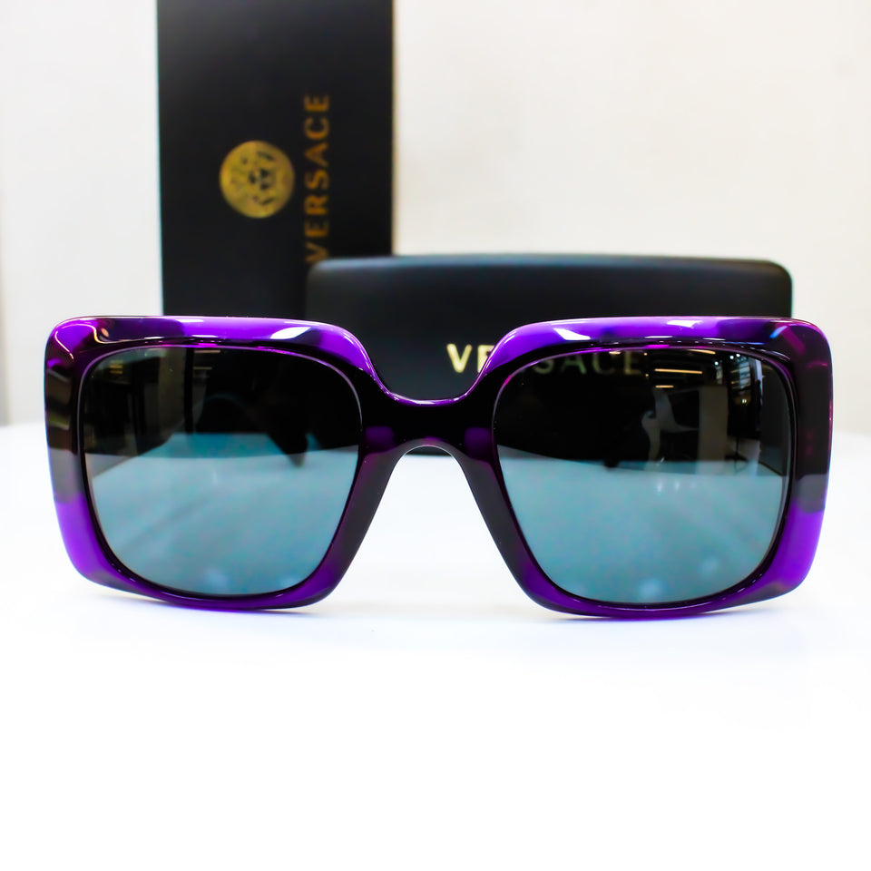 Versace VE4405 – 5384/87 TRANSPARENT PURPLE DARK GREY | Lazzat Arequipa - imagen 1