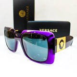 Versace VE4405 – 5384/87 TRANSPARENT PURPLE DARK GREY | Lazzat Arequipa - imagen 2