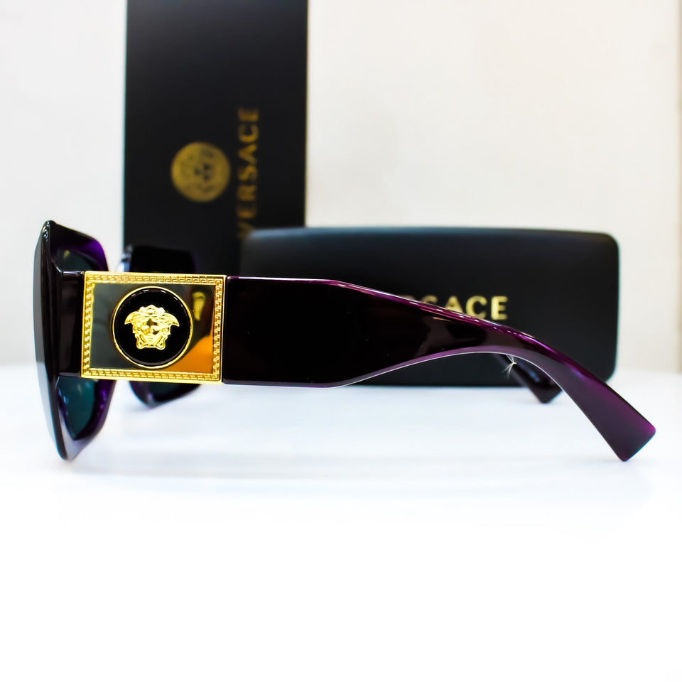 Versace VE4405 – 5384/87 TRANSPARENT PURPLE DARK GREY | Lazzat Arequipa - imagen 3