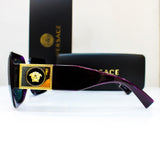 Versace VE4405 – 5384/87 TRANSPARENT PURPLE DARK GREY | Lazzat Arequipa - imagen 3