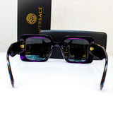Versace VE4405 – 5384/87 TRANSPARENT PURPLE DARK GREY | Lazzat Arequipa - imagen 4