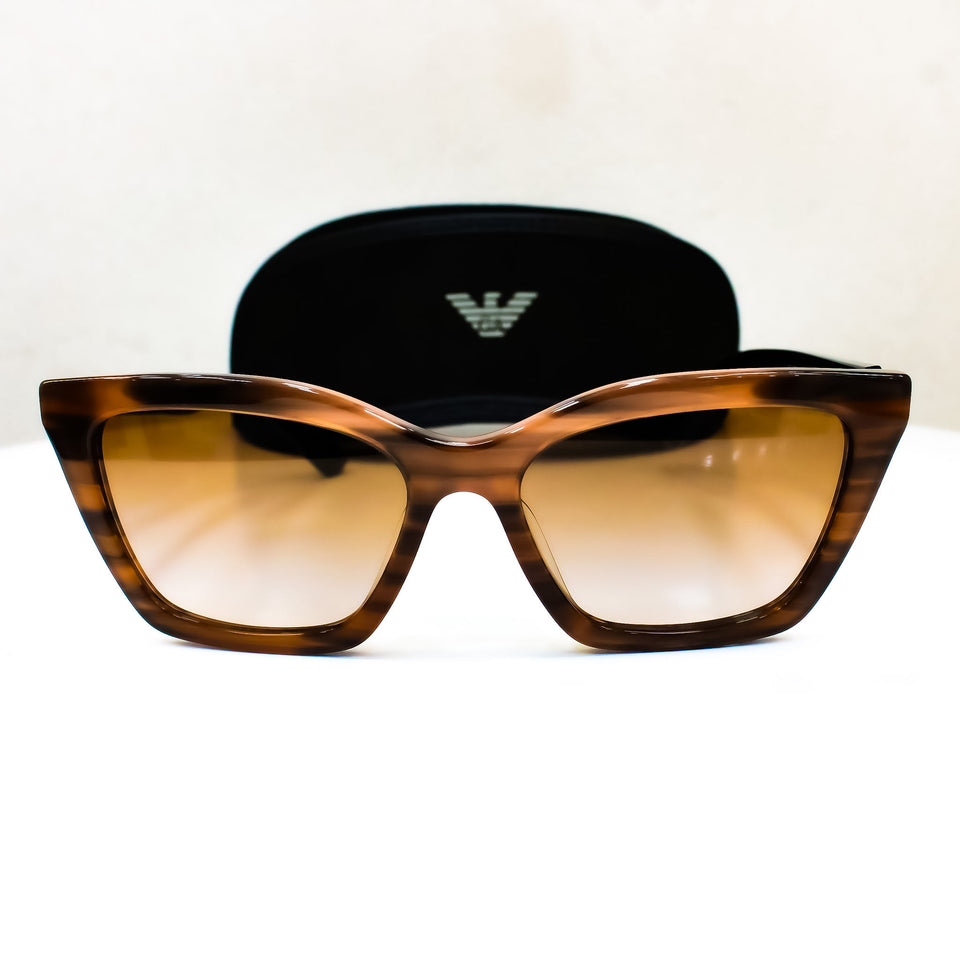Emporio Armani EA4250U – 6266/13 SHINY STRIPED BROWN GRADIENT BROWN | Lazzat Arequipa - imagen 1