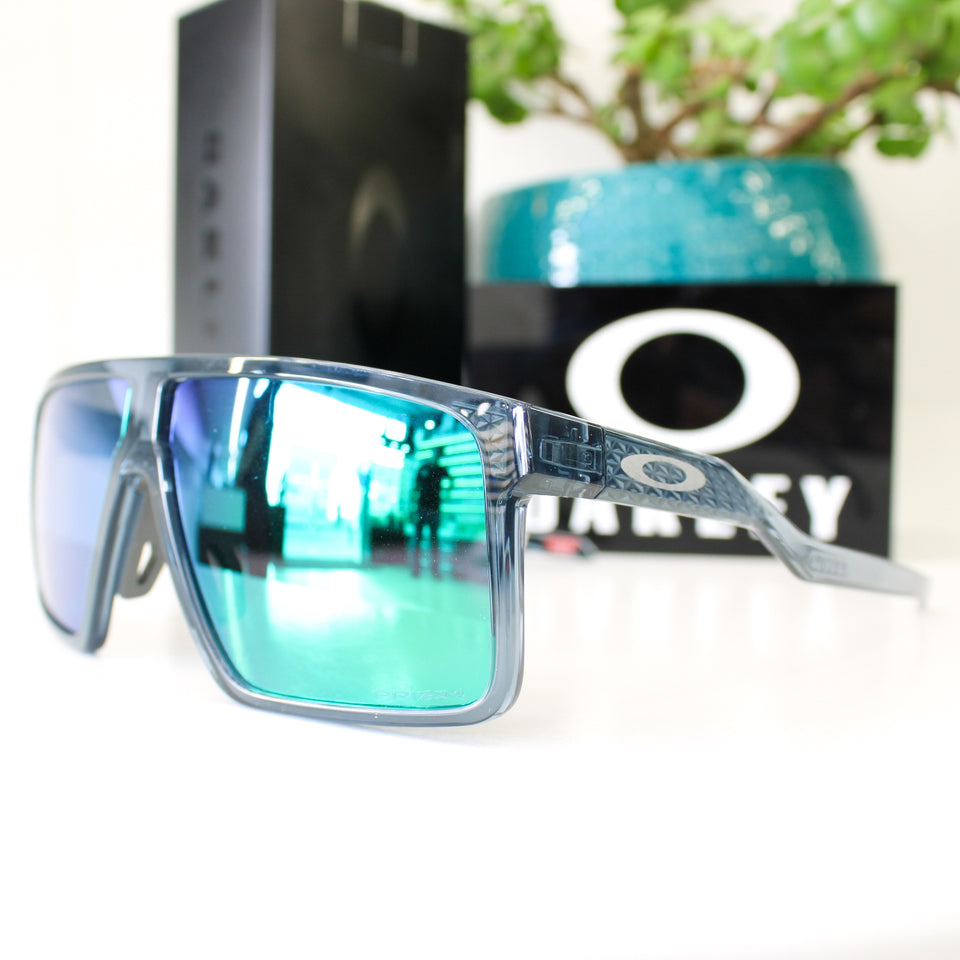 Oakley Helux 146 OO9285 – 0961 CRYSTAL BLACK - PRIZM JADE