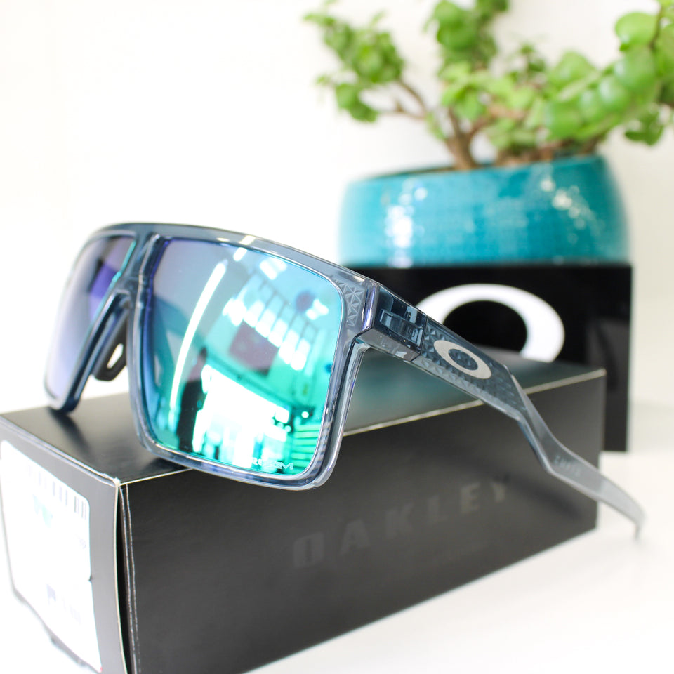 Oakley Helux 146 OO9285 – 0961 CRYSTAL BLACK - PRIZM JADE
