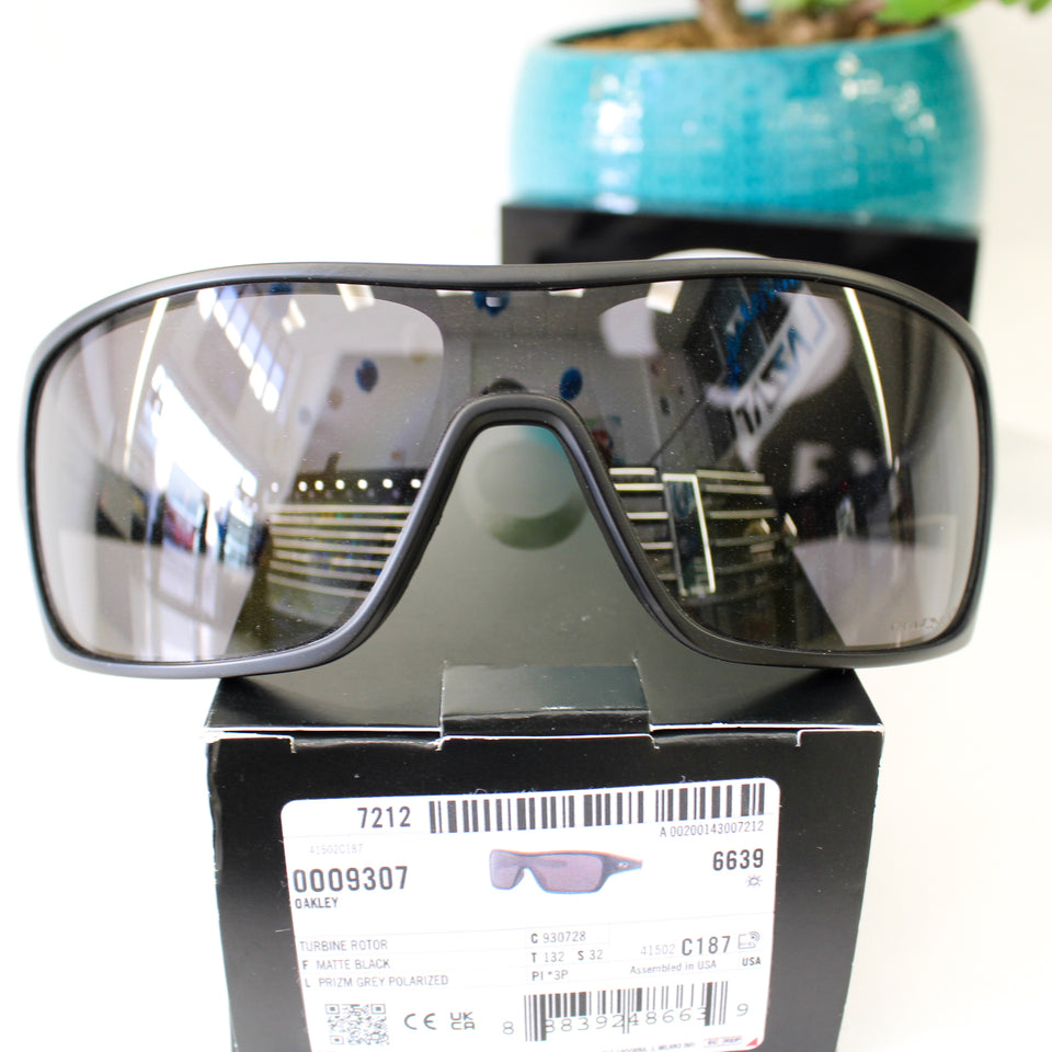 Oakley Turbine Rotor OO9307 – 2832 MATTE BLACK PRIZM GREY POLARIZED