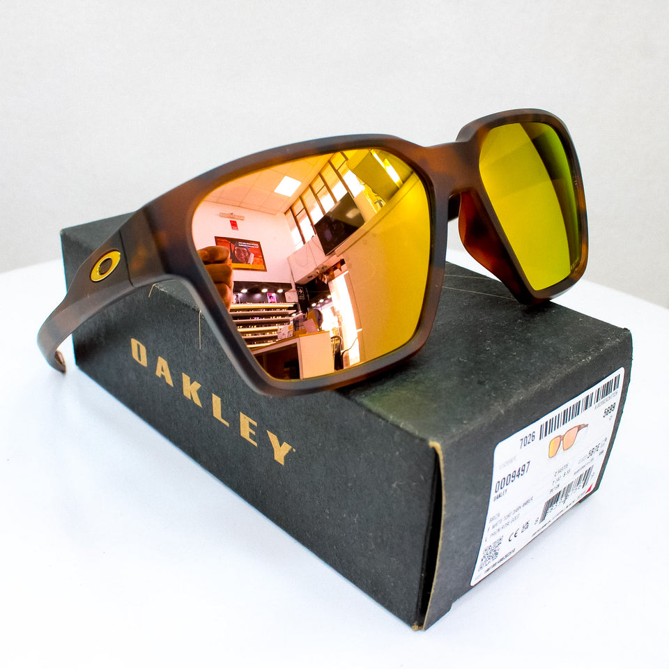 Oakley Briza OO9497 – MATTE TORT DARK AMBER PRIZM ROSE GOLD