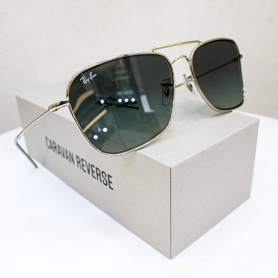 Ray-Ban Caravan Reverse RBR0102S – SILVER GREY GRADIENT | Lazzat Arequipa - imagen 1