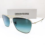 Ray-Ban Caravan Reverse RBR0102S – SILVER GREY GRADIENT | Lazzat Arequipa - imagen 3