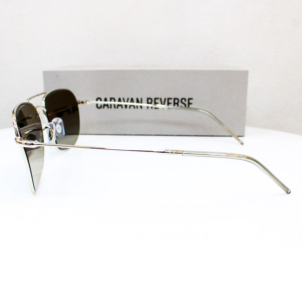 Ray-Ban Caravan Reverse RBR0102S – SILVER GREY GRADIENT | Lazzat Arequipa - imagen 4