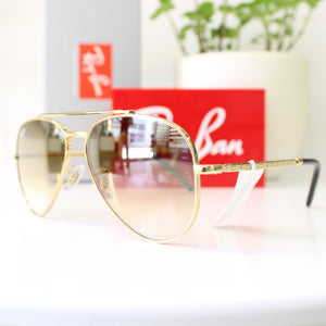 Ray-Ban New Aviator RB3625 – 001/51 ARISTA CLEAR GRADIENT BROWN | Lazzat Arequipa - imagen 1