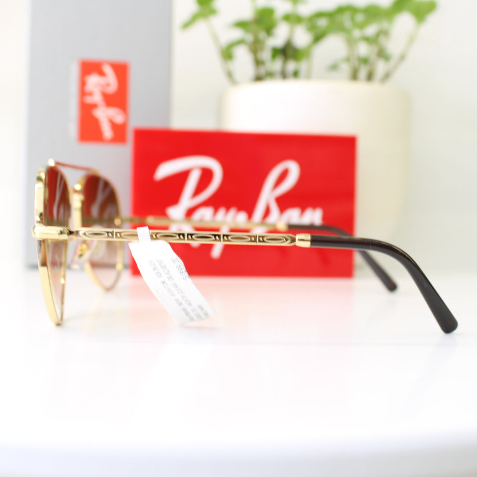 Ray-Ban New Aviator RB3625 – 001/51 ARISTA CLEAR GRADIENT BROWN | Lazzat Arequipa - imagen 3