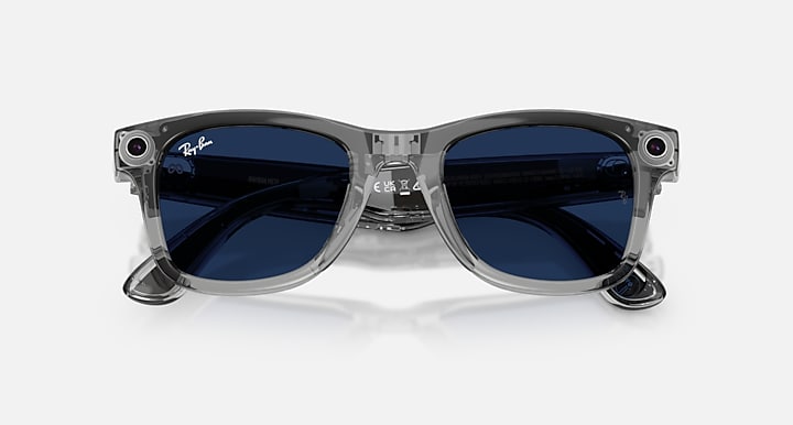Ray-Ban Meta Gen 2 Wayfarer Transitions Sapphire gris transparente - imagen 3