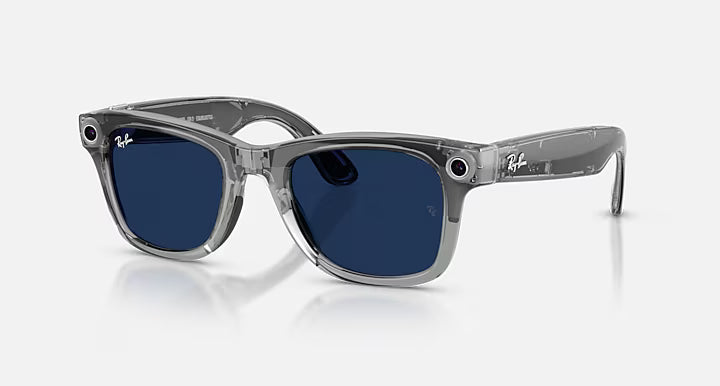 Ray-Ban Meta Gen 2 Wayfarer Transitions Sapphire gris transparente | Lazzat Arequipa