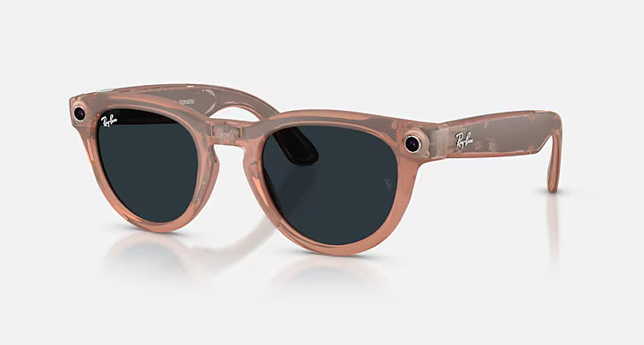Ray-Ban Meta Gen 2 Headliner Matte Peach Transitions Grey | Lazzat Arequipa